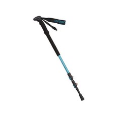 鋁合金登山杖 折疊式 登山杖 健行杖 超輕量 250g 行走助力杖, 深海藍,均碼, 1個