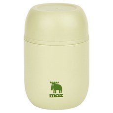MOZ 스웨덴 포스코 316 스텐 푸드자 보온 도시락 보온 죽통 480ml, 포레스트그린, 1개