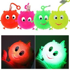 원숭이 성게볼 요요 4종세트 실리콘 요요 말랑이 요요, 1개