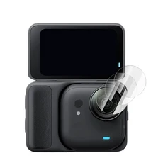 Insta360Go 울트라 카메라용 화면 보호기 Go 스크린 유리 + 렌즈 소프트 하이드로겔 필름 커버, 01 For Insta360Go Ultra, 07 3 Len Film