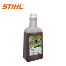 스틸 체인오일 450ml BIO PLUS 친환경 식물성 기어오일 전기톱 엔진톱 사용