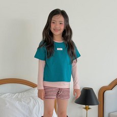니니벨로KC 레이어드반팔세트*XS~2XL* 293705