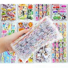 시트 스티커 푹신한 교사 보상 공예 스크랩북 선물, 1개, 1. 10 sheets for Boy