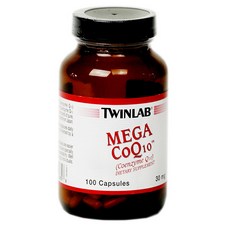 TWINLAB 輔酶Q10膠囊 30mg, 100顆, 1罐