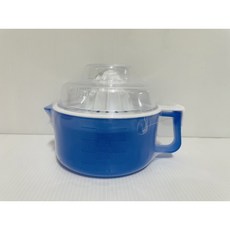 手動果汁機 壓汁器 壓榨器 壓榨汁機 壓果轉汁器, 藍色(台灣製)