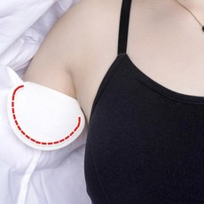 예삐스토어 겨드랑이 땀 패드 패치 겨땀 땀흡수 암내 방지 겨터파크, 50개