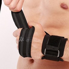 헬스 그립 아대 관절 지지대 보호대 2P 716EA, 블루