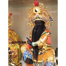 華誠 錦雕 玄天上帝 上帝公 樟木雕刻, 加購圖上手工紙帽