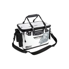 鉅灣 WEFOX TYPE-E 2mm硬式餌袋 asa桶 釣魚專用 保護 防水耐用 方便攜帶, 黑色