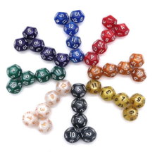 cybo 12면체 주사위 5p, 1세트