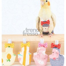 마켓터치드 앵무새 기저귀 옷 조류용품 앵무새기저귀, XS_고양이