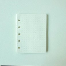 M5 반짝이 5 홀 투명 컬러 바인더 커버 저널 스케치북 액세서리 일기 사무용품, point