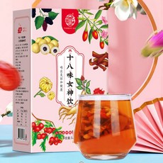 중국전통차 대추 용안 구기자 장미 인삼 안젤리카 제나라와 피 건강 미용 컨디셔닝의 여신 티백 전통차, 1개, 20개입