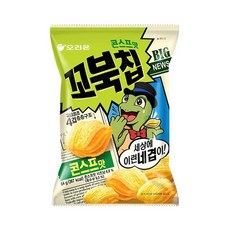 오리온 꼬북칩 콘스프맛 과자 스낵, 7개, 120g