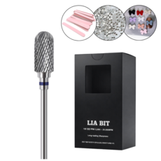 베씨 리아비트 미디엄콘 M 네일드릴비트 텅스텐강 카바이트, 1개, 실버(L001)