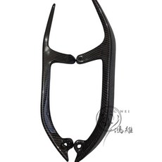 【King Moto】勁戰卡夢分離後扶手 - 碳纖維分離式後扶手, 1個, 勁戰二/三代,單購 正鈦後扶手螺絲X4