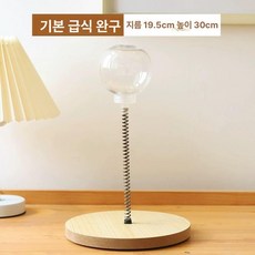 애완 동물 간식 대화 자극 누출 디스펜서 장난감 고양이, 1개, [비원목] 대구멍 냉동 건조 볼