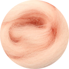66S 핑크 컬러 시리즈 양모 섬유 바늘 Felting 젖은 Felting 양모 Felting 수제 회전 DIY 공예 재료, 13, 100 그램, 1개