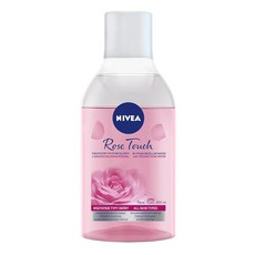 NIVEA MicellAIR 로즈 터치 듀얼 페이즈 미셀라 클렌징 워터 400ml 상쾌한 페이셜 클렌저 메이