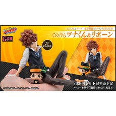 MH G.E.M. 家庭教師HITMAN REBORN! 掌上 澤田綱吉&里包恩 約75mm PVC公仔, 1個