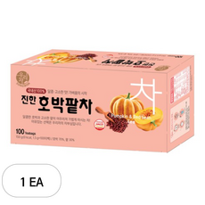우리차 송원 진한 호박팥차, 100개입, 1개, 1.5g