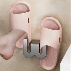 커버원 공간활용 끝판왕 알루미늄 스틱 행거 신발 슬리퍼 수납걸이3P, 3개, 그레이