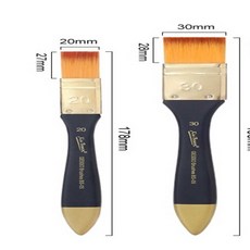 배꼽이집 배경붓 백붓 2cm 페인트붓