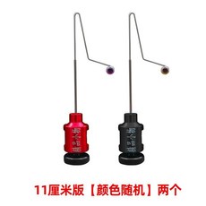 脫鉤器 解勾器 取鉤器 摘鈎器擋針快速卸魚小物微物路亞飛繩溪流釣小魚鰟鮍白條馬口脫鈎 ZKK8, 11釐米版【顏色隨機】兩個, 1個