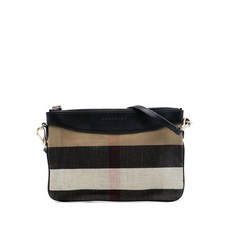 버버리 중고 2000-2017 메가 체크 캔버스 페이턴 크로스 백