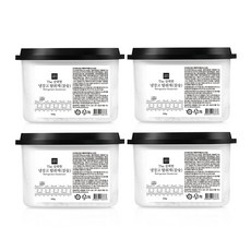 가성비가브랜드다 The 강력한 제올라이트 냉장고 탈취제 / 냉장 냉동 냄새제거, 4개, 300g