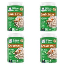 거버 1단계 오트밀 시리얼 227g 4개, 오트밀(Oatmeal)