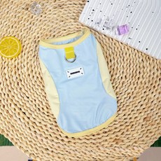 강아지 쿨링 베스트, 1개, 파란
