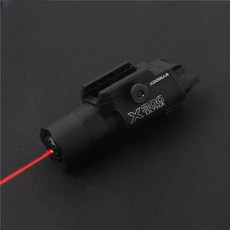 전술 레이저 표적 플래시 표시기 충전식 랜턴 저격, 표준, 1개, X300 적외선버전 나일론 블랙