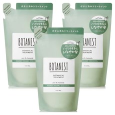 보타니스트 보태니컬 극손상모 향 좋은 트리트먼트 리필 바운스볼륨 캐모마일향, 3개, 400g