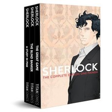 Sherlock: Series 1 Boxed Set Paperback, Titan Comics, English, 9781785868788