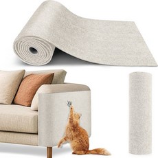 YOPENCE 부착형 고양이 스크래쳐, 1개, 아이보리