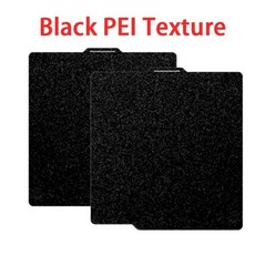 밤부랩 P2S 빌드 플레이트 P1S X1C 페이 텍스처드 257x257 H1H PEY Peo 시트 스프링 스틸 밤부랩 P2S 밤부랩 P1P 핫베드용, Black PEI-PEI