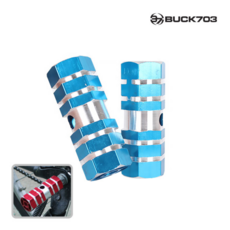 벅703 헥센귤러 뒷좌석 발받침 자전거 자전거용품 안전용품 발받침대 패달 페달 안장 사이클, 1개