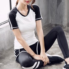 사방스판 쿨원 안락한 여성 래쉬가드