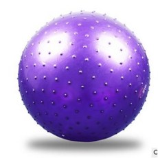PVC 피트니스 공 요가 공 두꺼운 방폭 운동 가정 체육관 필라테스 장비 밸런스 45cm 55cm 65cm 75cm, 1)Purple 55cm