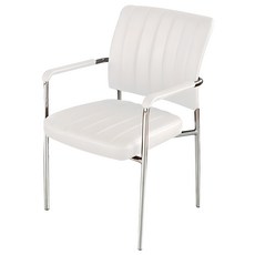 가구느낌 메스암체어, 화이트, 1개