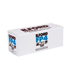 ILFORD FP4 PLUS 125 120黑白底片 復古包裝, 1個, 120 FP4 一般/復古包裝 隨機出貨