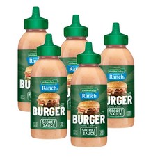 히든벨리 오리지널 랜치 버거 시크릿 소스 Hidden Valley Original Ranch Secret Sauce, 5개, 355ml