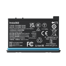 인스타360 X4 배터리, cinsbbma, 1개