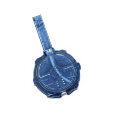 풀템 전동 권총 충전식 워터건 물총, [추가옵션] 대용량 물탱크 (네이비), 1개