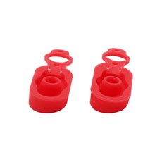 전기 스쿠터 포트 먼지 플러그 고무 케이스 전원 라인 구멍 커버, 색상: 5. 2pcs red, 1개