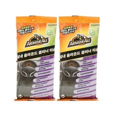 아머올 실내 세차 티슈 20매x2개 (얼룩제거제)