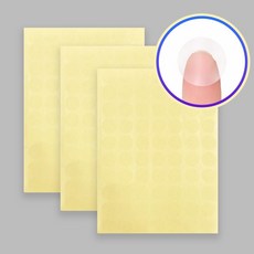 투명 원형 실링 포장 스티커 8장 (560매), 1개, 20mm,560매