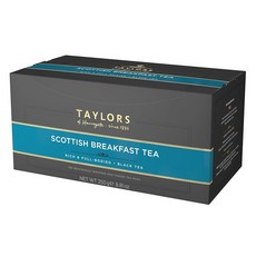 테일러 오브 헤로게이트 스코티쉬 블랙퍼스트 홍차 티백 100개입 1박스, 1개, 100개