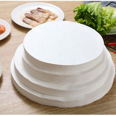 圓形烤紙 500張 加厚42g 23cm 烘焙紙 空氣炸鍋紙墊, 1個, 圓形烤紙500張,加厚42g27cm